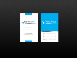 Diseño de Tarjeta de Presentación por Creations Box 2015 para Better Teeth Dental Care | Diseño: #7306804