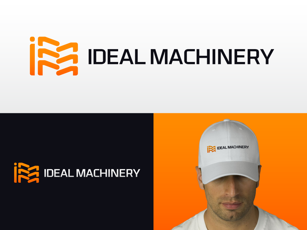 Logo Design by dynamo graphics for IDEAL Machinery | Design #1890453