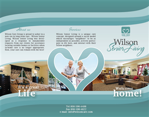 Brochure Design by Sergio Coelho for Wilson Care Group | Design: #1860492
