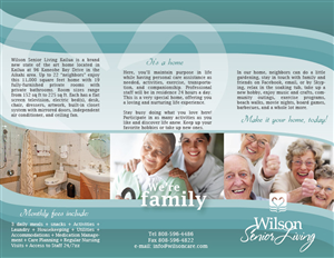 Brochure Design by Sergio Coelho for Wilson Care Group | Design: #1860495