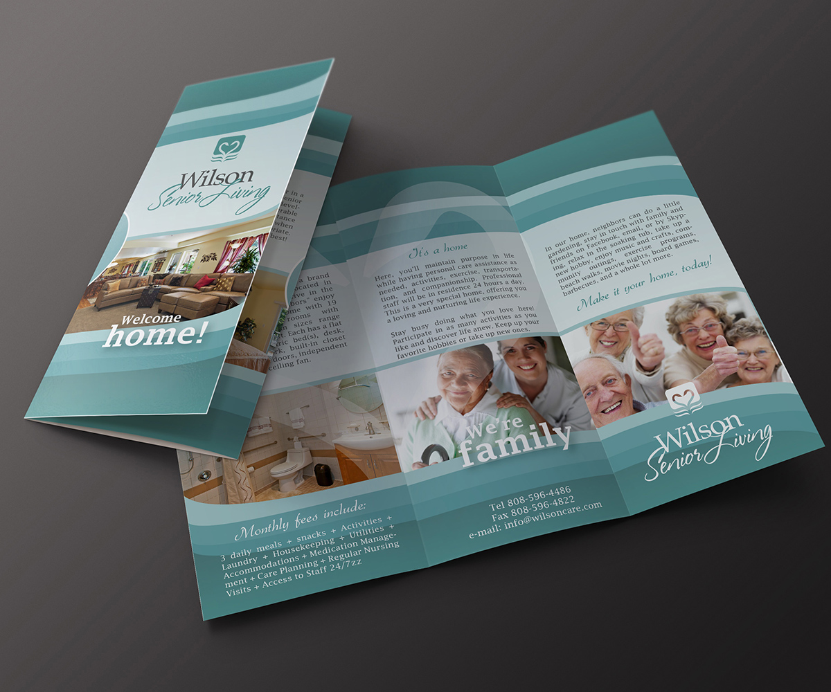 Brochure Design by Sergio Coelho for Wilson Care Group | Design #1860499