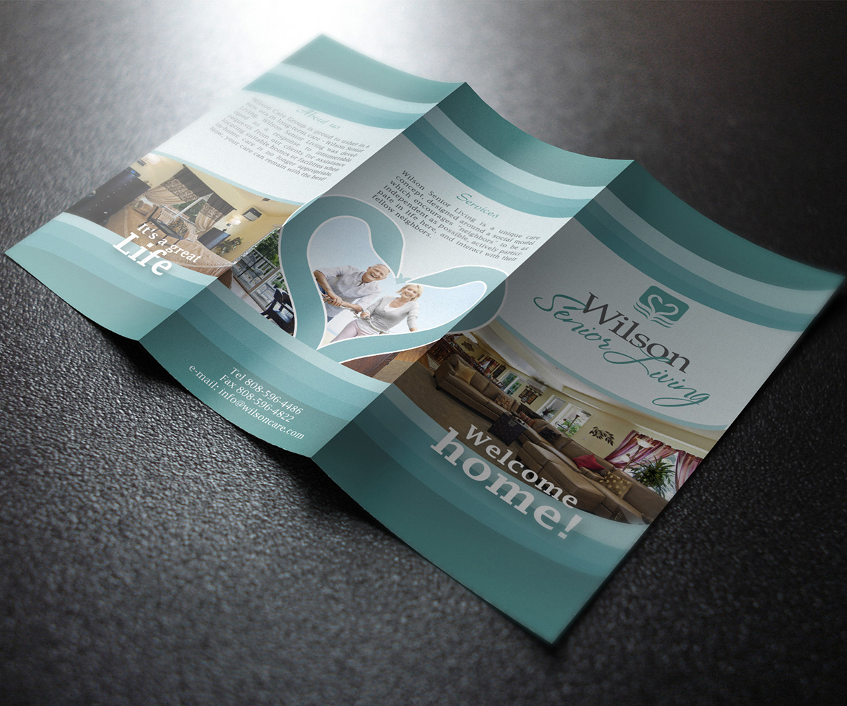 Brochure Design by Sergio Coelho for Wilson Care Group | Design #1860502