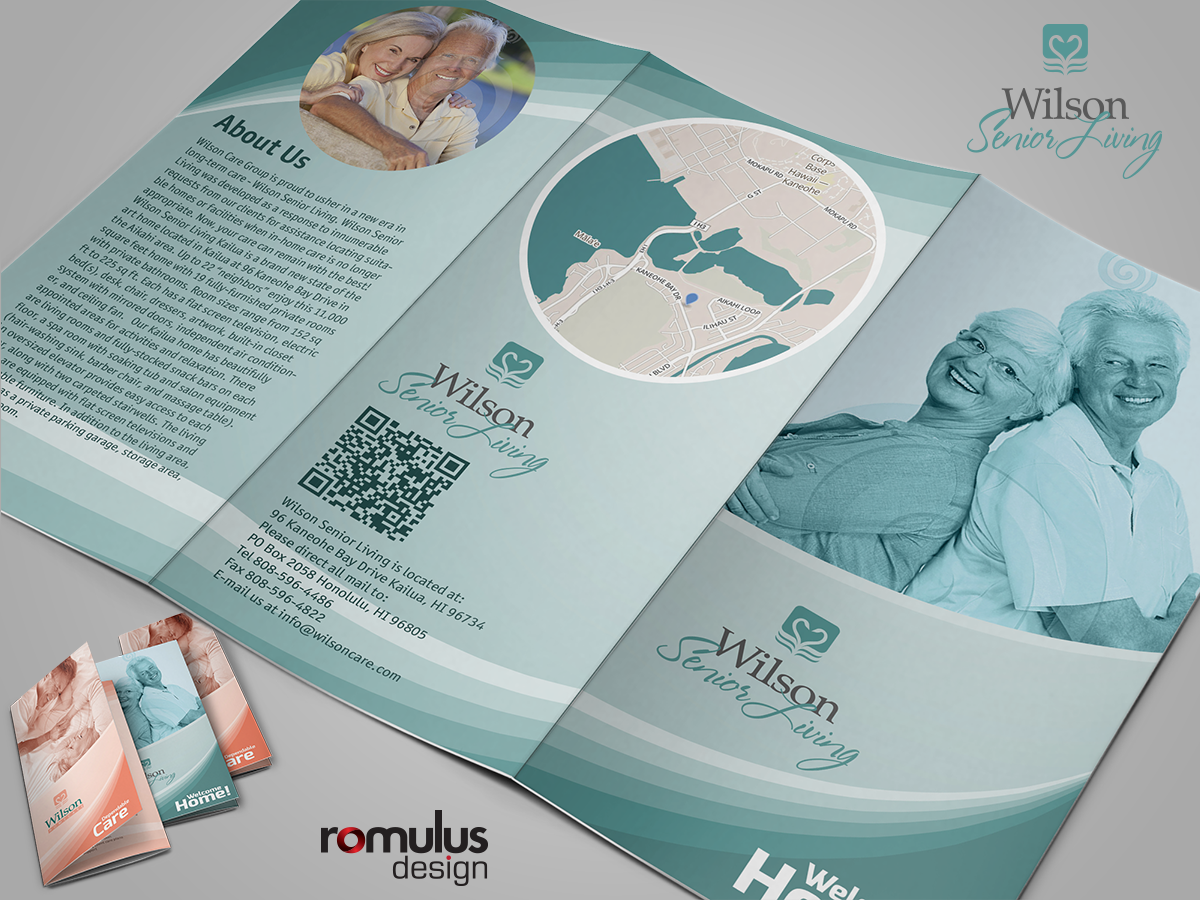Brochure Design by Romulus for Wilson Care Group | Design #2174080