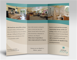 Brochure Design by ja.grphx for Wilson Care Group | Design: #2107203