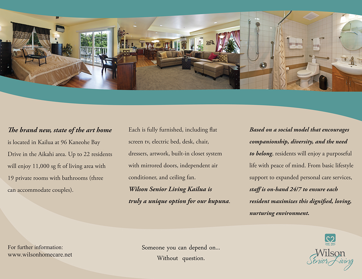 Brochure Design by ja.grphx for Wilson Care Group | Design #2108940