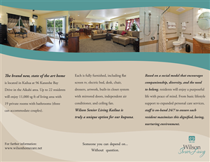 Brochure Design by ja.grphx for Wilson Care Group | Design: #2108940