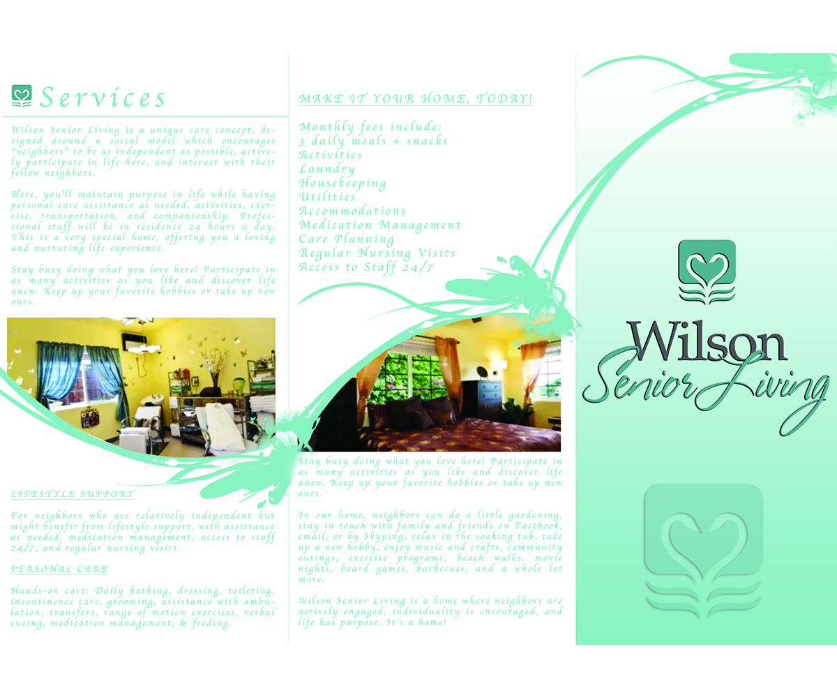 Brochure Design by Visual Violet for Wilson Care Group | Design #1890805