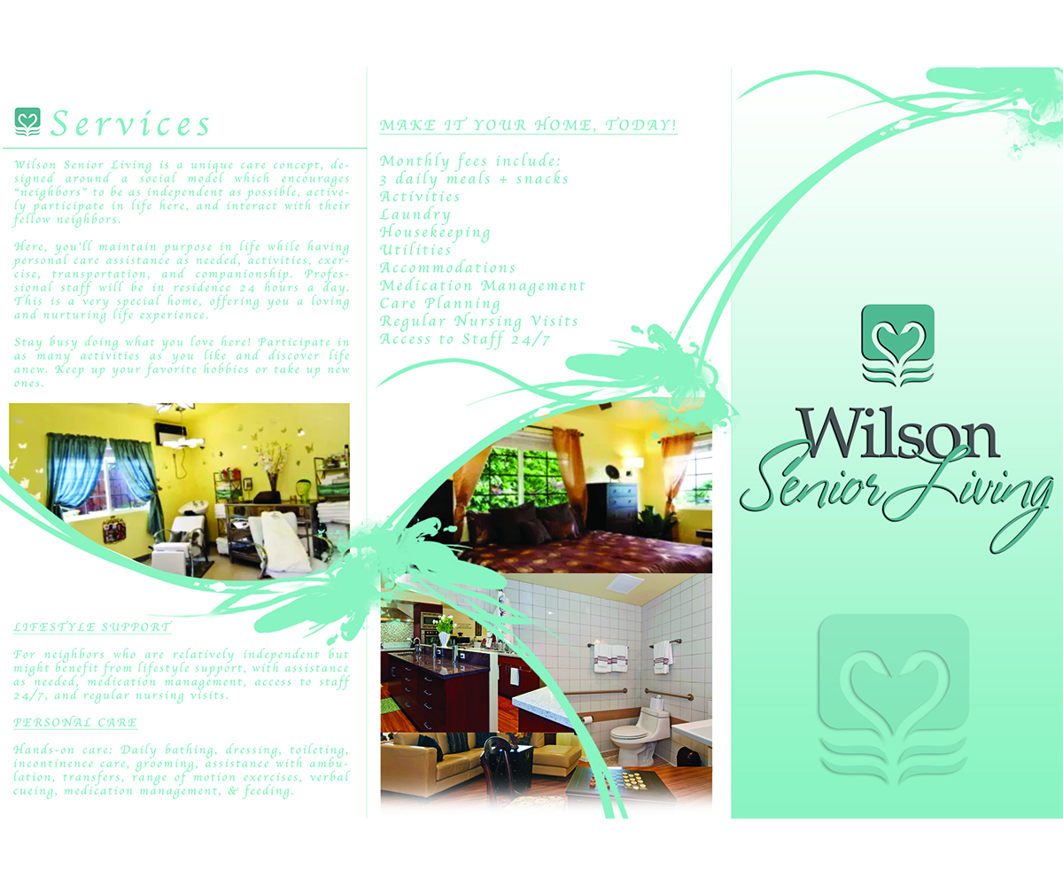 Brochure Design by Visual Violet for Wilson Care Group | Design #1896362