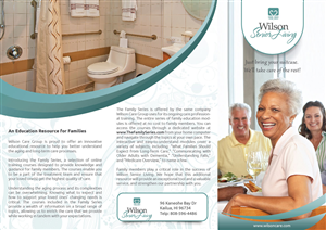 Brochure Design by Visualland for Wilson Care Group | Design: #1847270