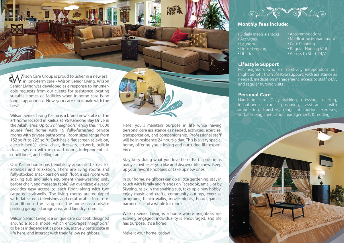 Brochure Design by Visualland for Wilson Care Group | Design #1847275