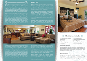 Brochure Design by Visualland for Wilson Care Group | Design: #1850099