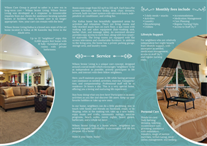 Brochure Design by Visualland for Wilson Care Group | Design: #2039769
