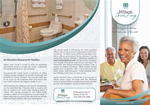 Brochure Design by Visualland for Wilson Care Group | Design: #2055067