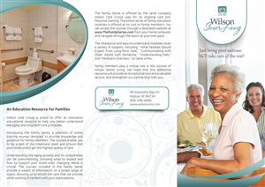 Brochure Design by Visualland for Wilson Care Group | Design: #2231460