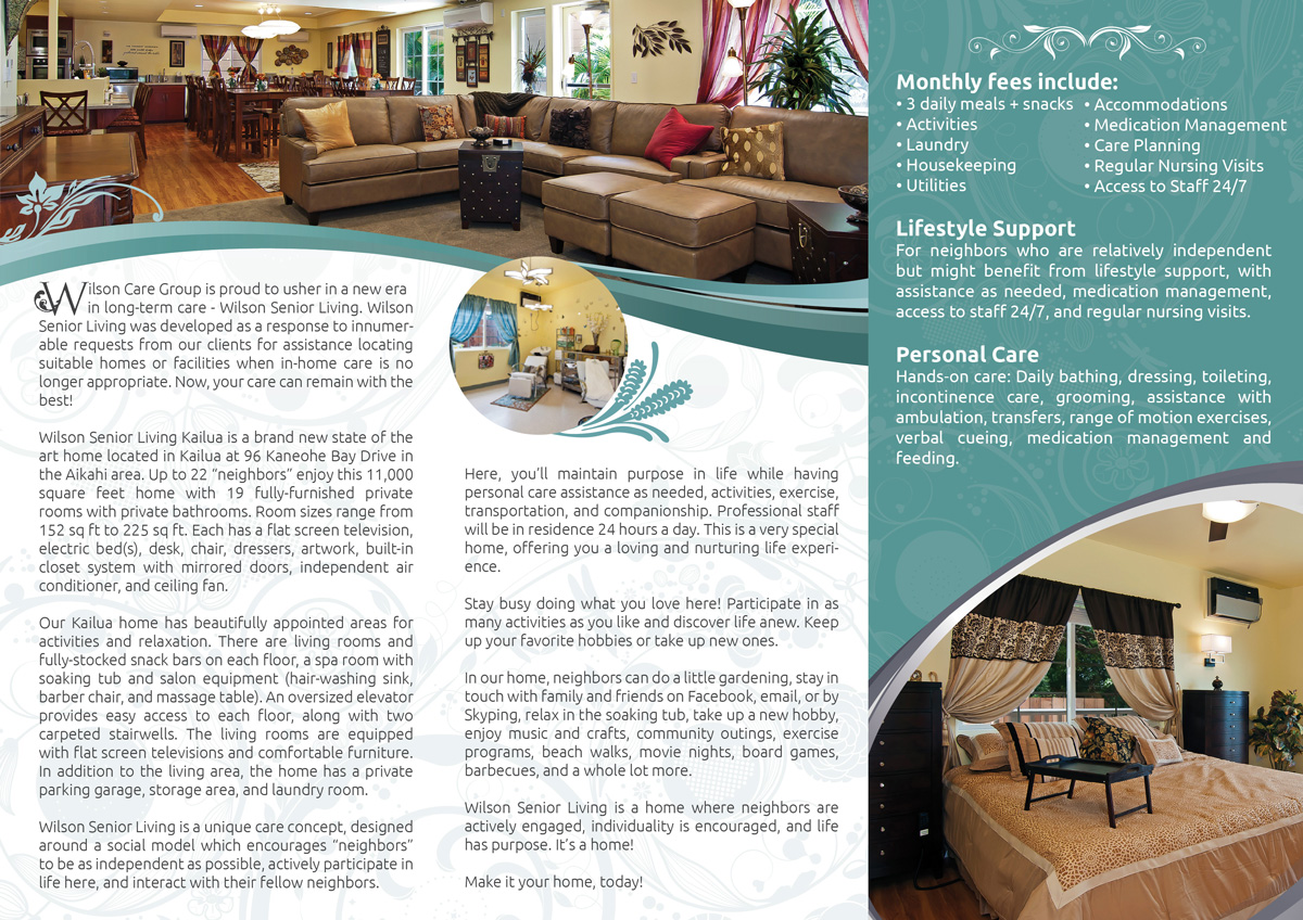 Brochure Design by Visualland for Wilson Care Group | Design: #2231479