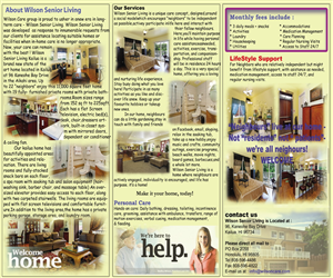 Brochure Design by SANJEET for Wilson Care Group | Design: #1870493