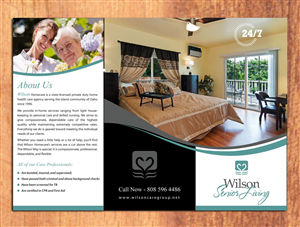 Brochure Design by Sbss for Wilson Care Group | Design: #1848036