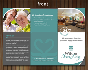 Brochure Design by Sbss for Wilson Care Group | Design: #1851604