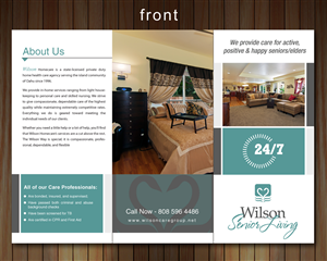 Brochure Design by Sbss for Wilson Care Group | Design: #1851606