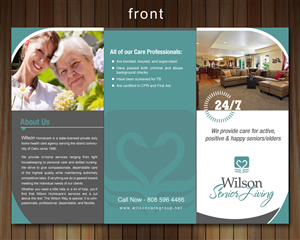 Brochure Design by Sbss for Wilson Care Group | Design: #1851609