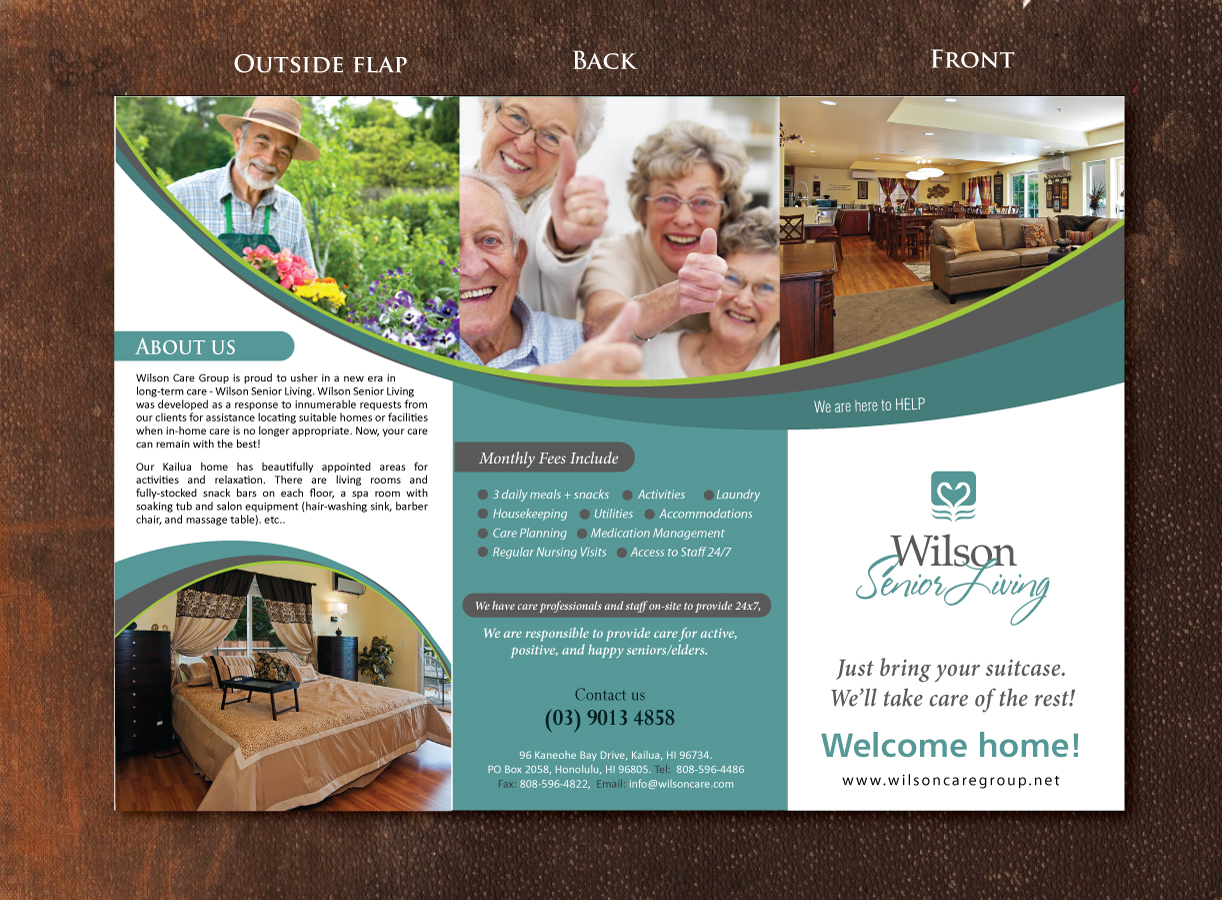 Brochure Design by Sbss for Wilson Care Group | Design #1858811