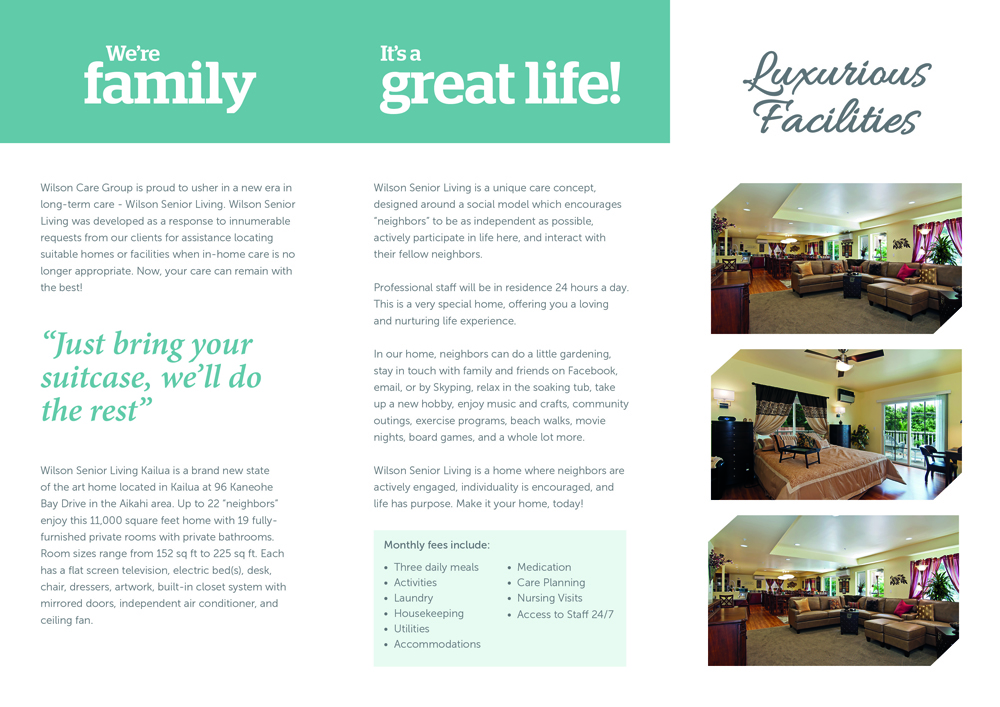 Broschüren-Design von lukedavies für Wilson Care Group | Design #1873593