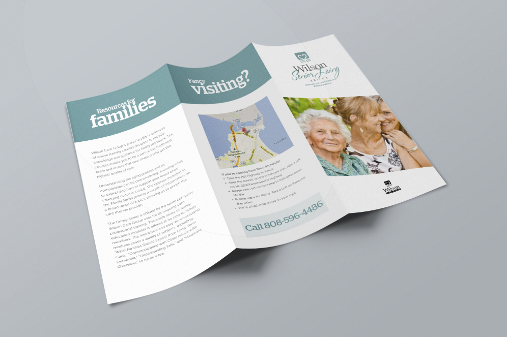 Brochure Design by lukedavies for Wilson Care Group | Design #1873604
