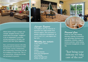 Brochure Design by schk for Wilson Care Group | Design: #1862825