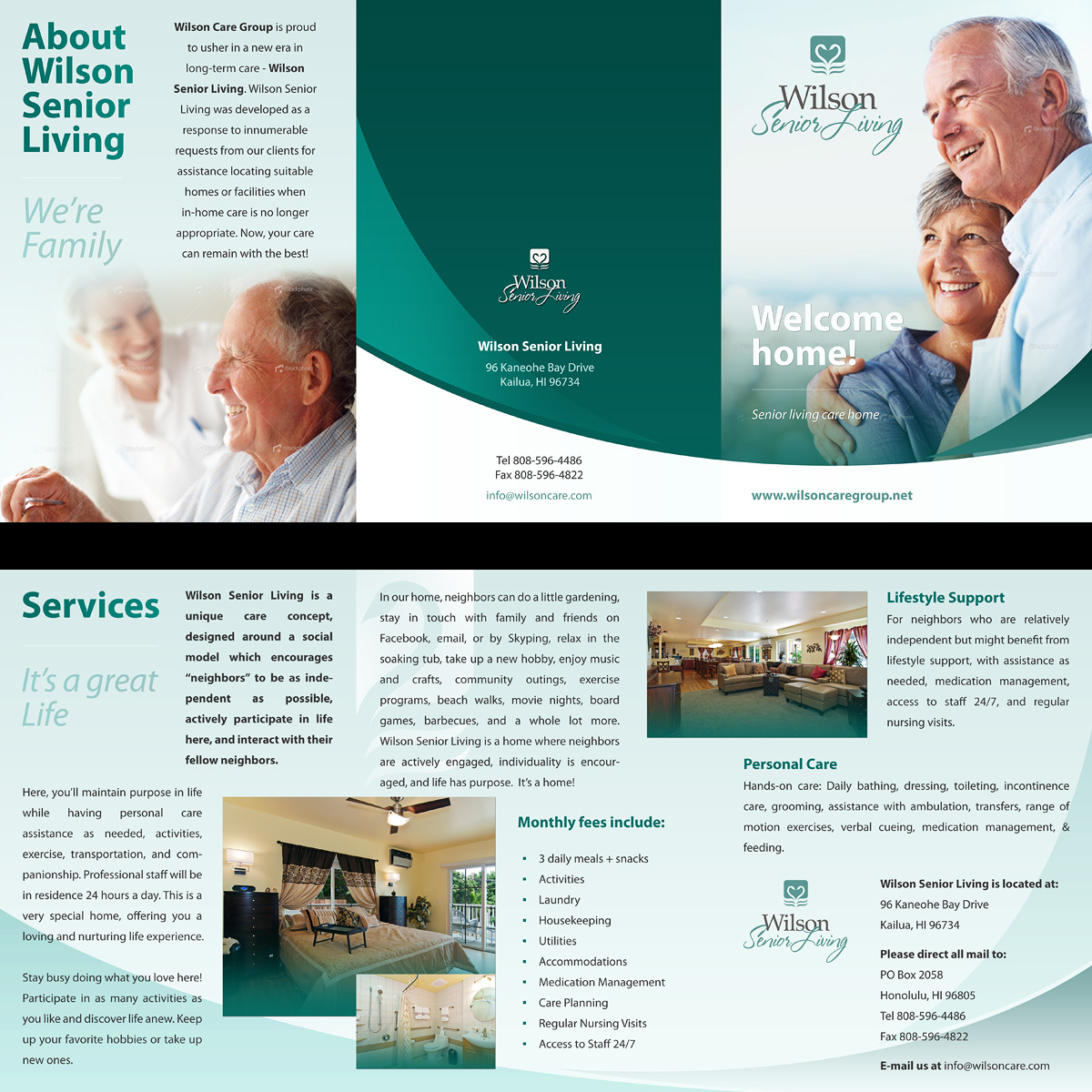 Brochure Design by Chris for Wilson Care Group | Design #2043013