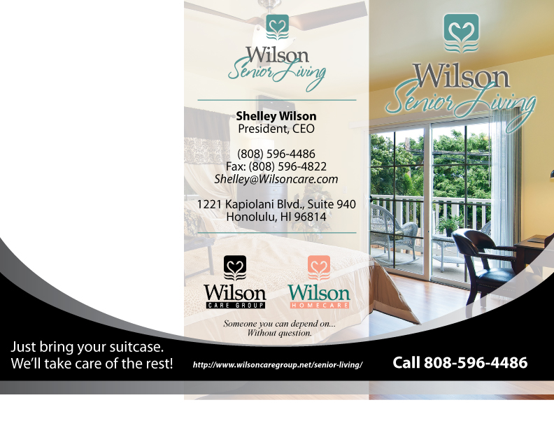 Brochure Design by lokiasan for Wilson Care Group | Design #1851271