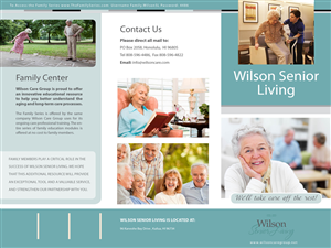 Brochure Design by iTech Graphics for Wilson Care Group | Design: #1841458