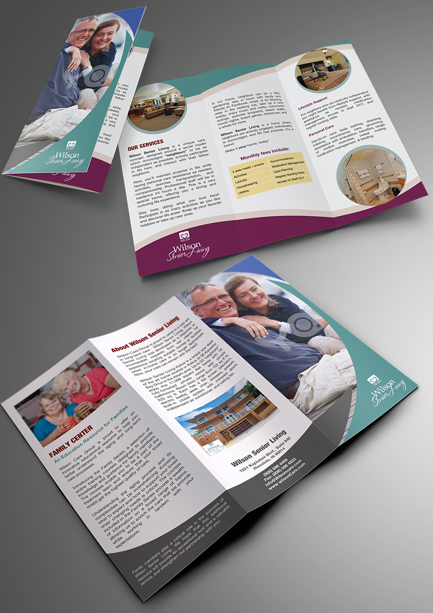 Design de Brochure par Mulugeta pour Wilson Care Group | Design #1875908