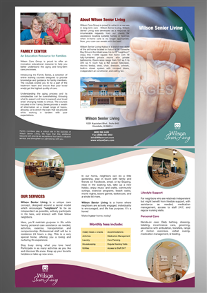 Brochure Design by Mulugeta for Wilson Care Group | Design: #1875920