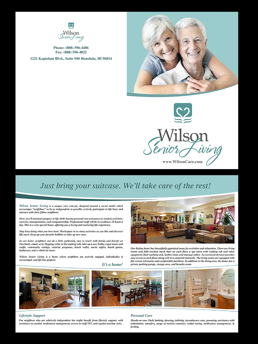 Brochure Design by Razzvan for Wilson Care Group | Design #1856723