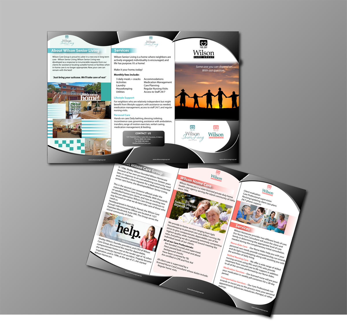 Brochure Design by nafizrahat for Wilson Care Group | Design #1850764