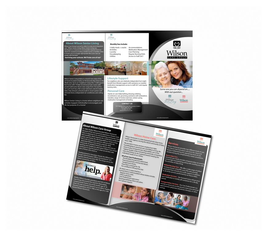 Brochure Design by nafizrahat for Wilson Care Group | Design #1864518