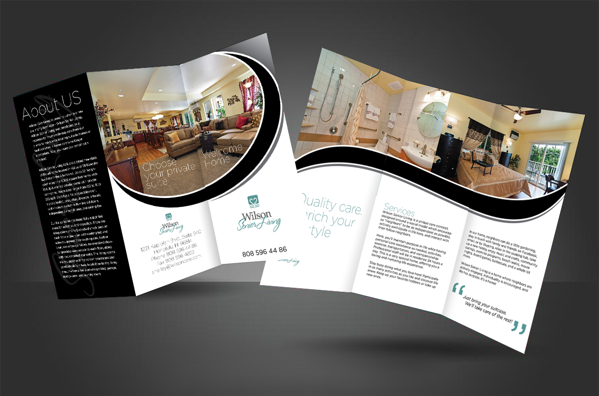 Brochure Design by jgeoinbox for Wilson Care Group | Design #1877449