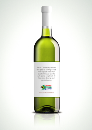 Upmarket Label for a new product: Pecan Oil | Label Design by Marta Sobczak 