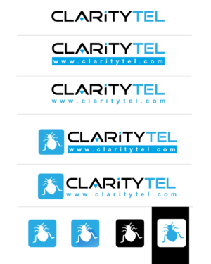 CLARITYTEL | Logo Design by Maher Sh
