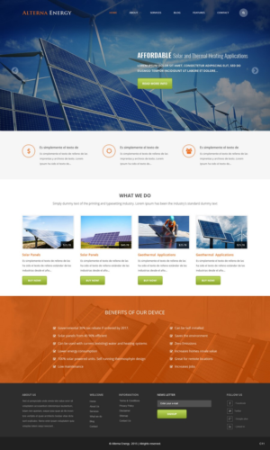 Web Design by pb for A.E. | Design: #7309055