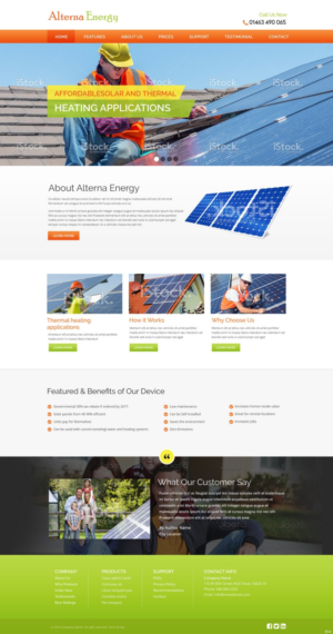 Web Design by pb for A.E. | Design: #7316484