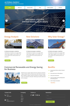 Web Design by pb for A.E. | Design: #7316485