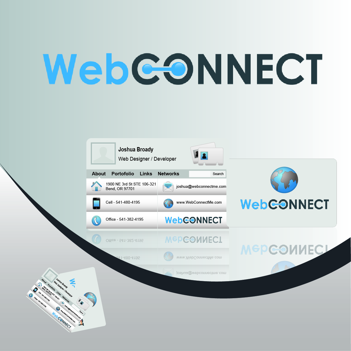 Diseño de Tarjeta de Presentación por Buly para WebConnect | Diseño #1856299
