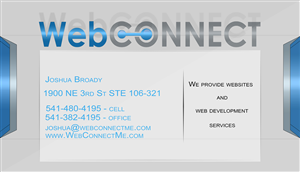 Business Card Design by zLKidda for WebConnect | Design #1860445
