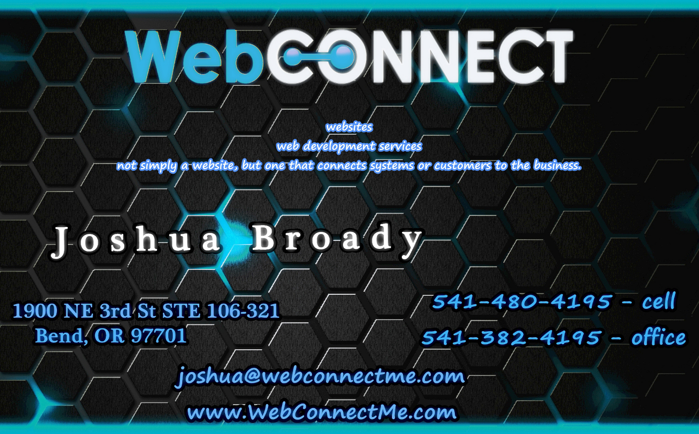 Business Card Design by AzizDar for WebConnect | Design #1845588