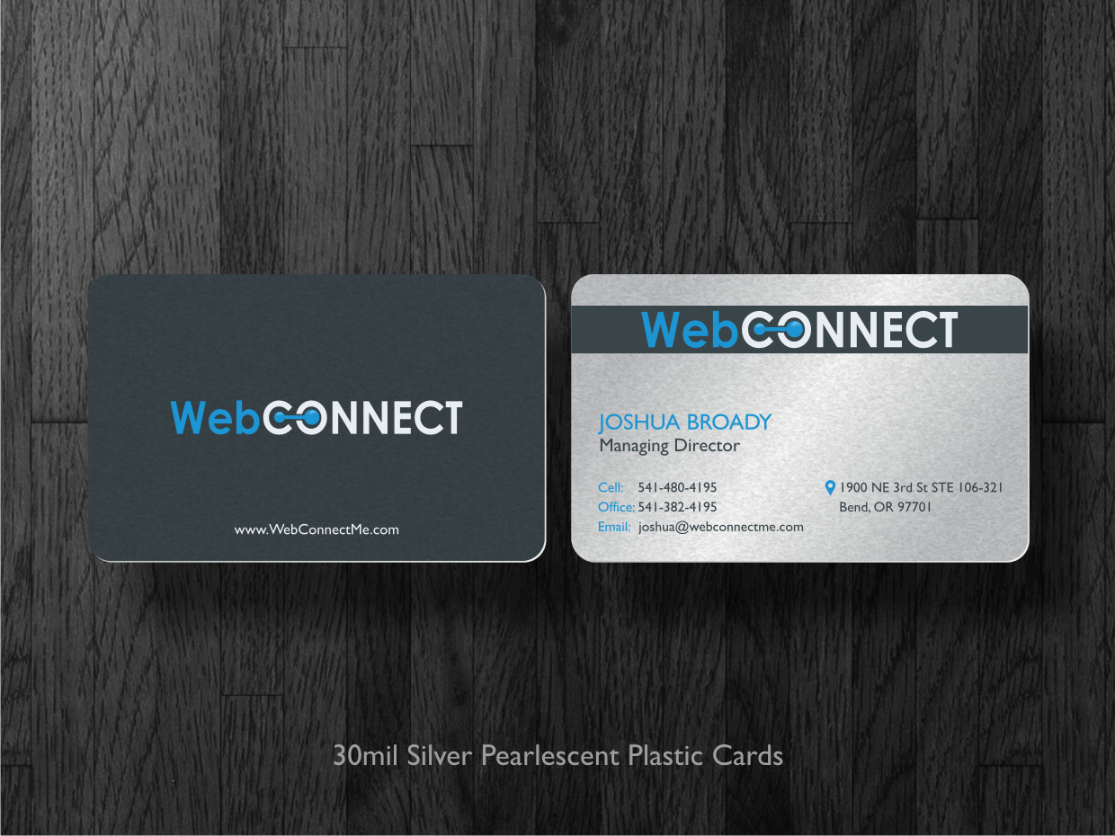 Diseño de Tarjeta de Presentación por Atvento Graphics para WebConnect | Diseño #1855028
