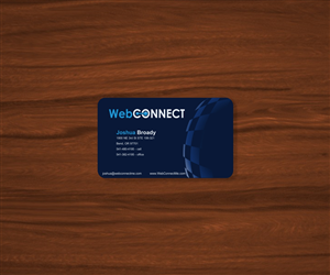 Business Card Design by FutureDesigne for WebConnect | Design #1865060