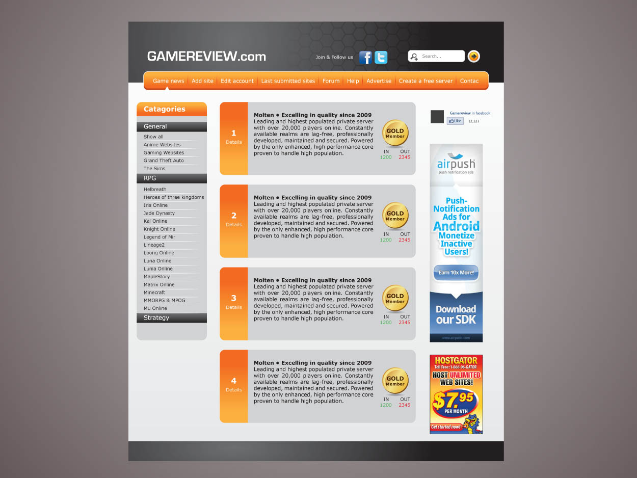 Web Design by Priyo Subarkah for this project | Design #382878