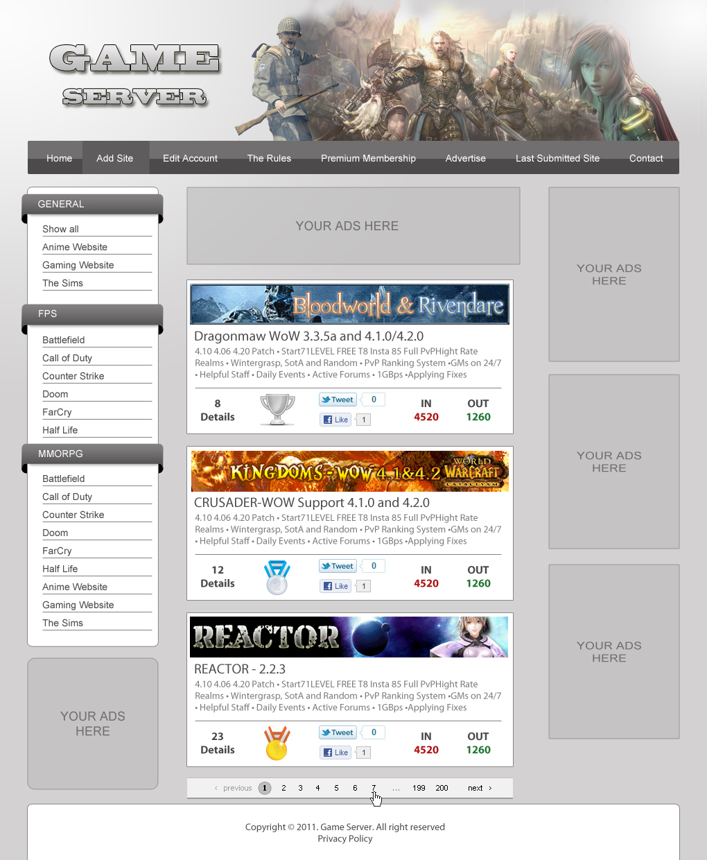 Web Design par dragnoir pour ce projet | Design #381178