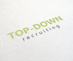 Logo Design by dii for Top-Down Recruiting | Design: #7314847